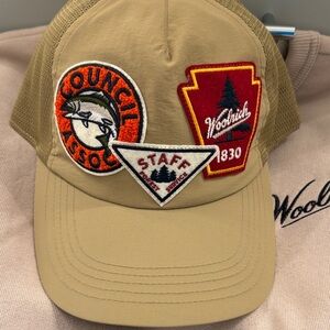 Staff Forest Sevice hat by Woolrich in tan